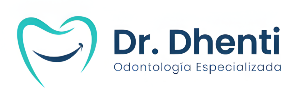 Logo oficial de la Clínica Dental Dr. Dhenti en San Miguel, Lima.